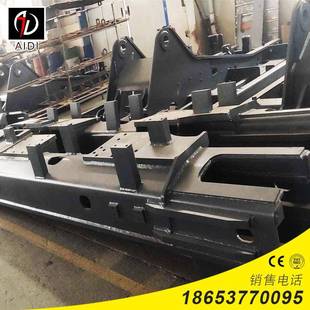 钢制履带边梁总成履带行走底盘运输车底盘10吨运输车