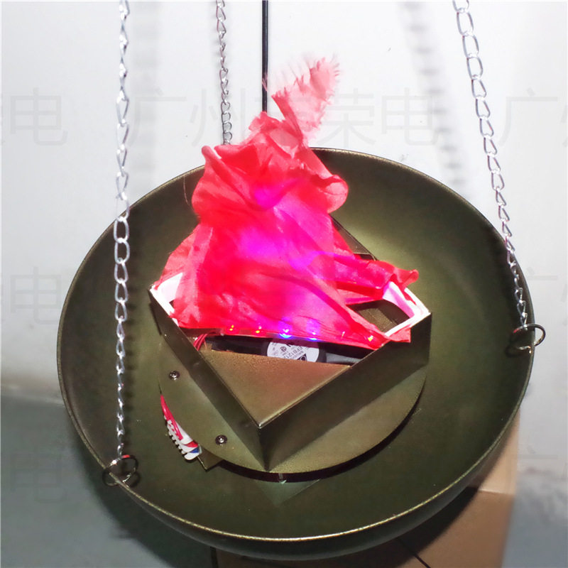 篝火晚会吊挂式火焰灯万圣节日装饰仿真火焰灯酒吧鬼屋电子火盆