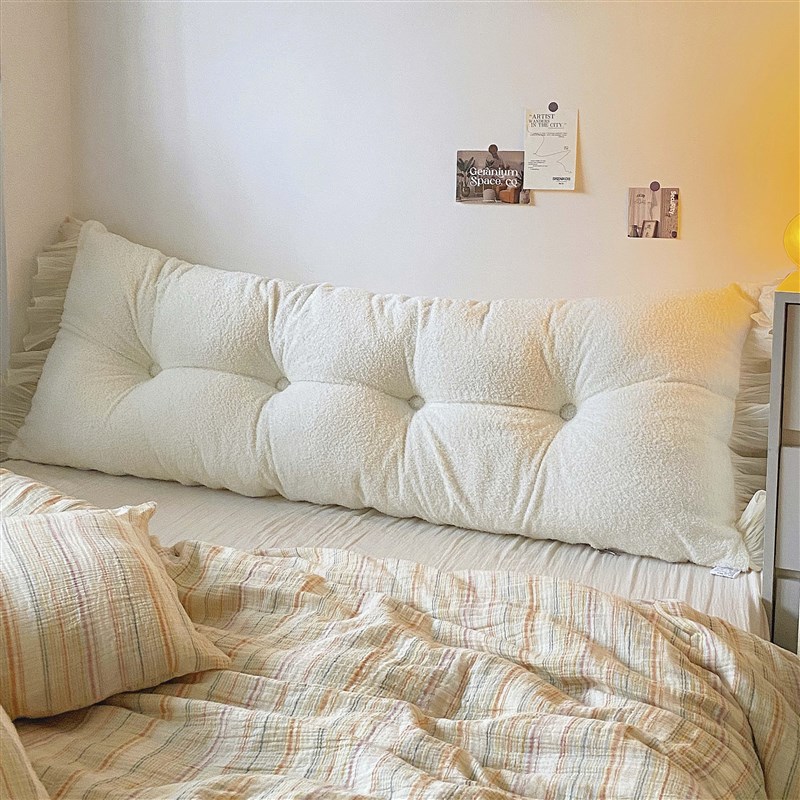 床头靠垫双人靠n背软包靠枕护腰垫沙发榻榻米靠背垫