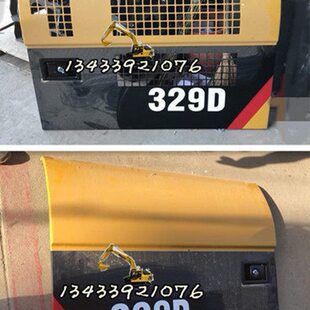 挖掘机卡特E329D/325大泵边门水箱边门散热器侧盖侧门空滤门水门