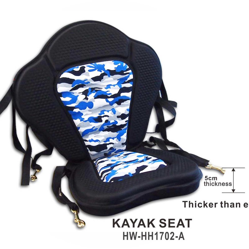 豪华海绵eva压膜橡皮艇坐垫 厂家供应水上户外用T品皮划艇靠背靠