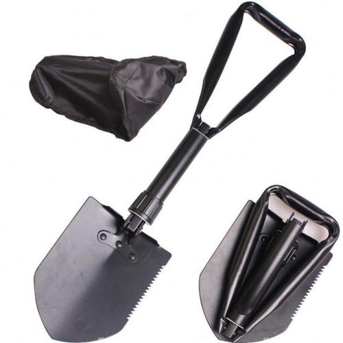 钢制 耐用 大号工兵铲多功能折叠铲铁锹 工兵锹 工兵 铲子 三折铲