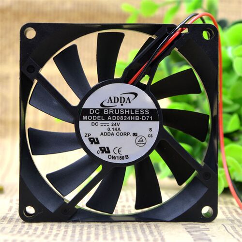 AD0824HB-D71 台湾协喜 / ADDA 8015 DC24V 0.14A 高品质散热风扇