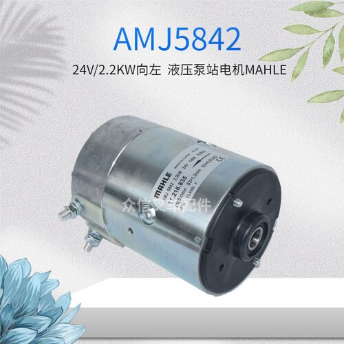 诺力电动叉车泵站电机MAHLE中力电动叉车配件AMJ5842杭州泵站电机