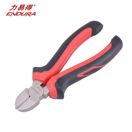 ENDURA力易得德式斜嘴钳6寸E5232 防锈7寸E5233铬钒钢钢丝钳正品