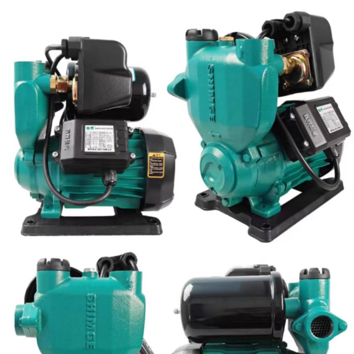 新界增压泵PW全自动自吸电泵 家用增压泵自来水太阳能加压泵