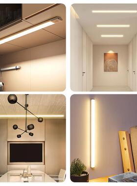 t8灯管一体化LED灯长条节能商用超亮光管家用t5日光灯1米2全套36W