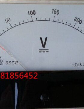 直流电压表59C2-250V 200V 300V 450V 500V 600V安装式电表GB/T76