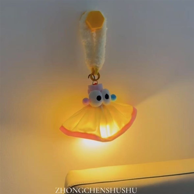 多巴胺大眼d仔小夜灯卧室床头悬挂式气氛灯大学生宿舍睡眠灯充电