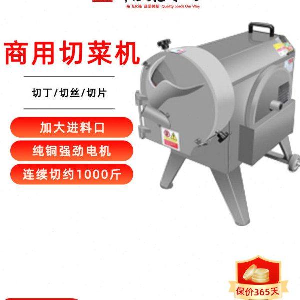 裕飞永强球茎类蔬果切菜机商用多功能萝卜土豆切丝切片切丁机