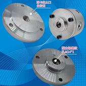 1螺纹孔可替换手紧50 小车床法兰盘80 100卡盘连接盘M14 63卡盘