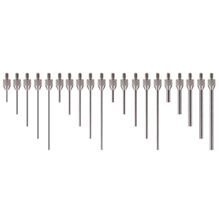 钨钢百分表平测针平测头高度规千分表深度计表针平面探头平头测针