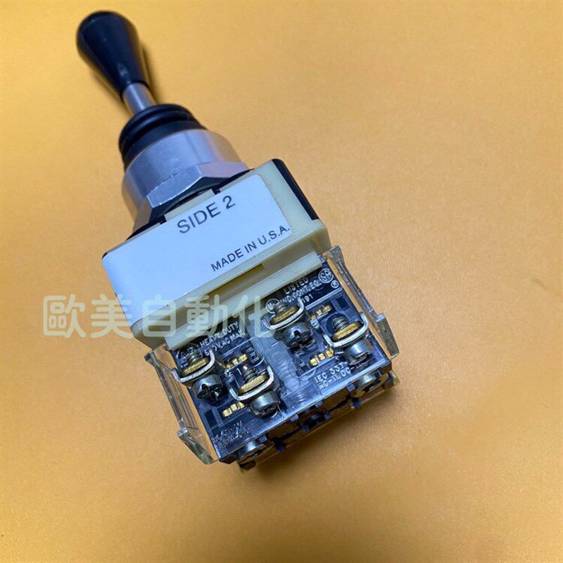 AB罗克韦尔 800T-T4S 拨动开关800T-T4S一字摇杆开关原装 现货