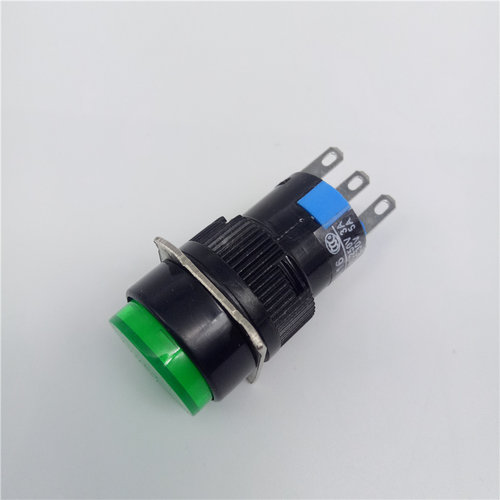 16mm塑料按钮开关自复位点动LA16-Y-11BN LA128A-LAS1-11 AB6Y-M