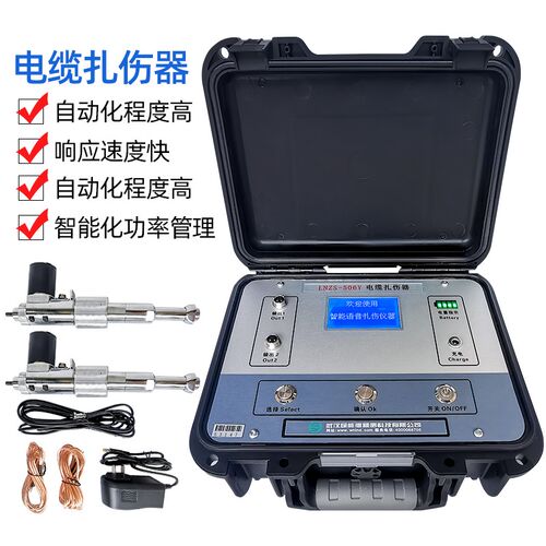 LNZS-506Y电缆扎伤器电力电缆带电鉴别刺扎定时遥控双枪语音安全