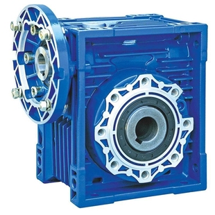 杭州禹神减速机NMRV50速比10~30~100蜗轮蜗杆铝壳减速机
