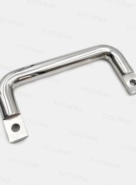 不锈钢侧抛U光装拉手WANY120圆棒重型大拉侧手面KUP安装承重拉手