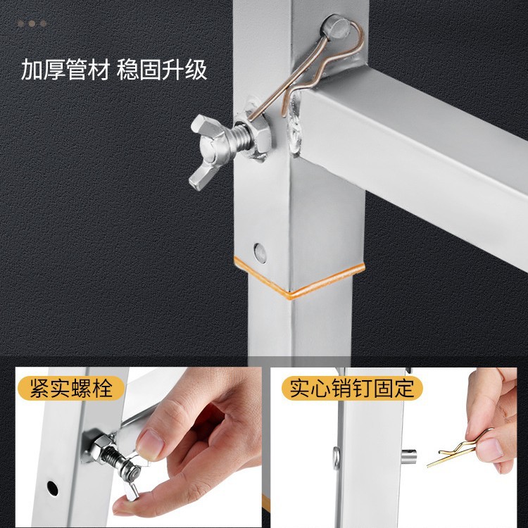 马凳折叠升降加厚特厚刮腻子装修马镫工程梯脚手架厂家直销平台凳