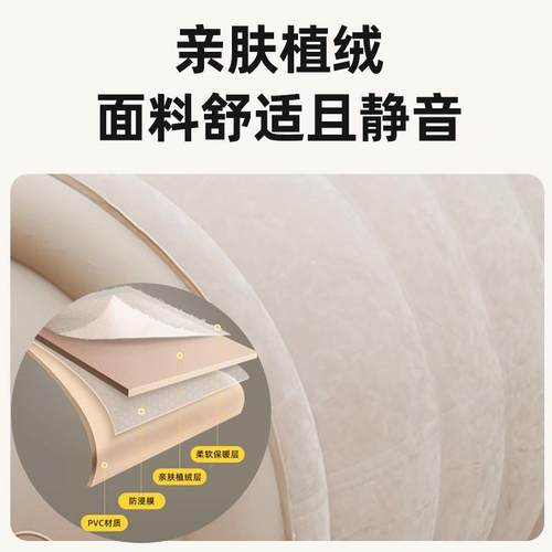 植充沙发户外空气自动午休床叠休气闲野营折绒露营家充气沙发用懒