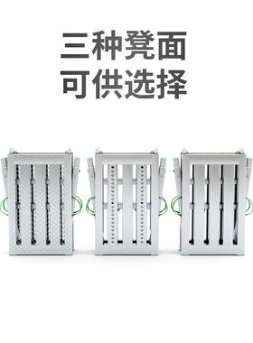 修 施工凳便携折凳叠凳加厚工装程凳02141升降高凳子 铁凳子马子