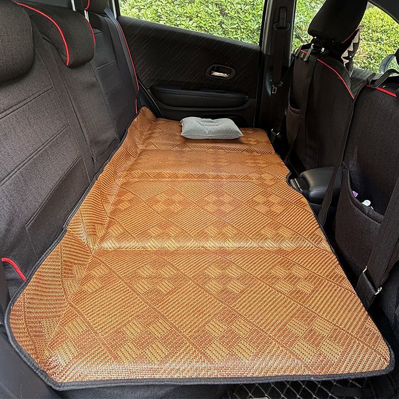 后座夏季凉垫车载旅行床睡垫车内汽车通用后座折叠床垫折叠床加厚