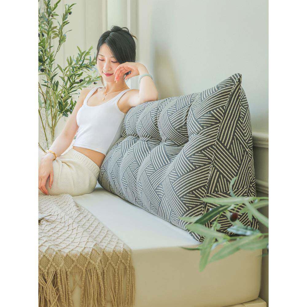 ?感床头靠垫软包大靠背枕新2025上靠枕榻榻F78JS879米床飘窗款无