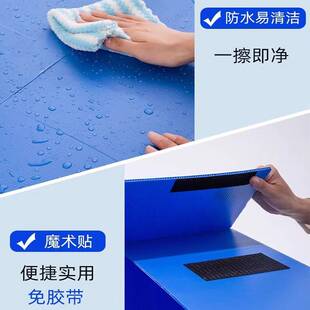 搬家纸箱子打包整理箱塑料防水带扣手加厚瓦楞板收纳箱盒周转