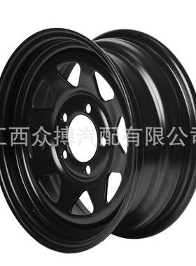 厂家直拖车轮毂车房车轮毂13寸汽改装配件圈、铁供圈钢95041、铝