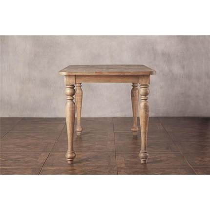 式W8经典法式美乡村桌欧式田园TMZC1897风格复古做旧全餐实圆角木