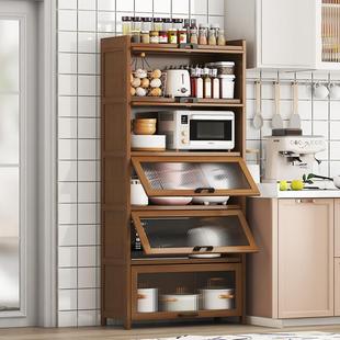 餐边厨房置物架功多能C04家用储柜客柜厅靠墙储物物柜橱柜落地收