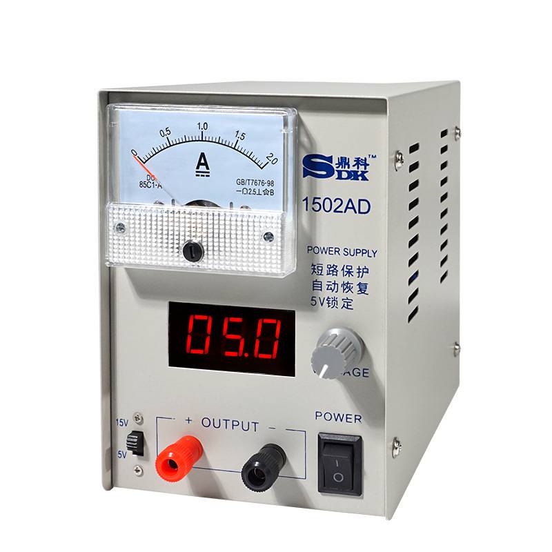 工厂店手机维修电源表 15V2A直流稳压电源短路保护1502AD小电流表