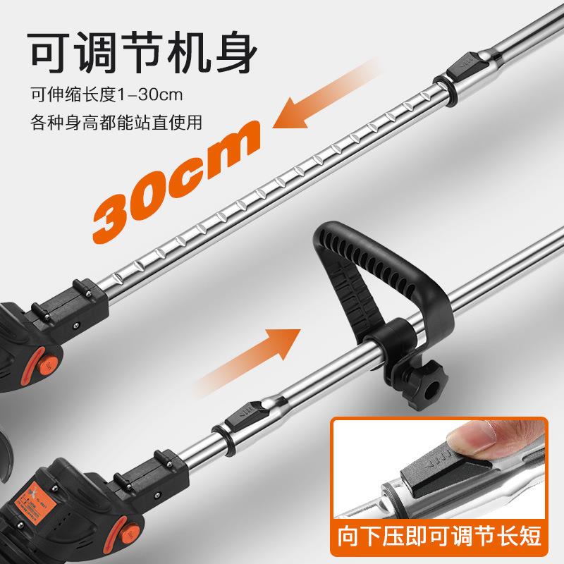 电WNY锂动割草机农用收割草机家用电除长续刷航便携式大功率无打