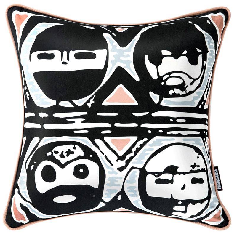 居新沙发抱枕套靠垫套靠枕头大靠包腰靠1097001枕中式家国床风