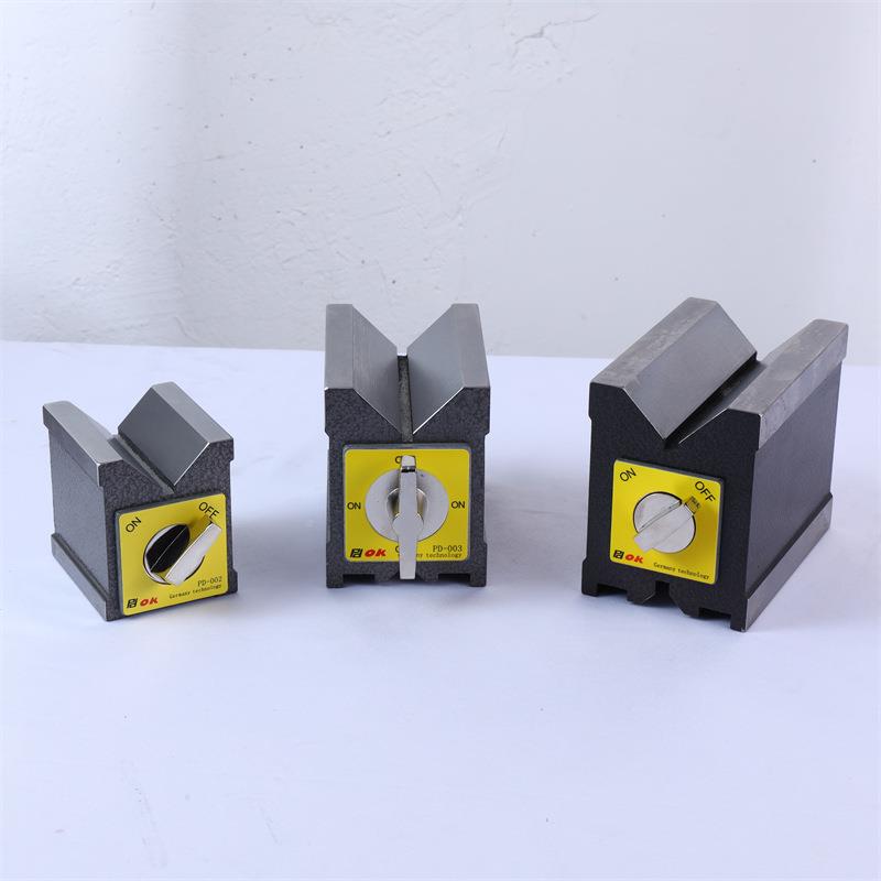 磁性性三角台PD-301磁V台线磁切割铁V型磁铁976开关式磁力座型PD-