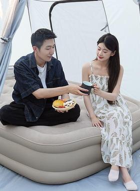 智打充床垫户外折叠单79445能人地铺气气垫床靠背自动露营睡垫睡