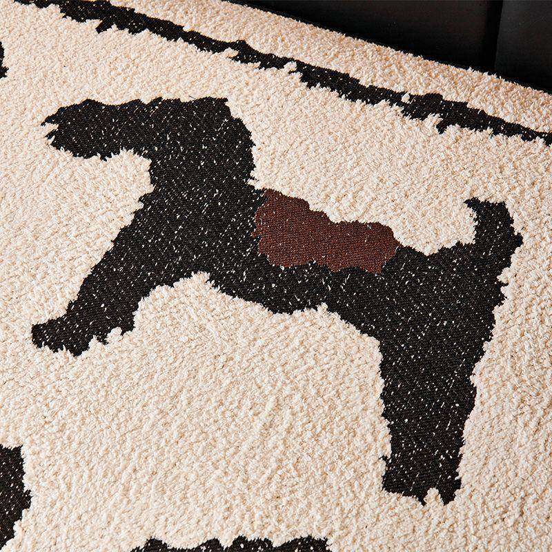 通大黑牛排沙发垫子四季用不之规则2025新款直防AXD滑异形坐赵李