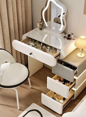 20居2新小户型家网红梳妆台床头柜一体伸缩KAG款卧室5梳妆台现代