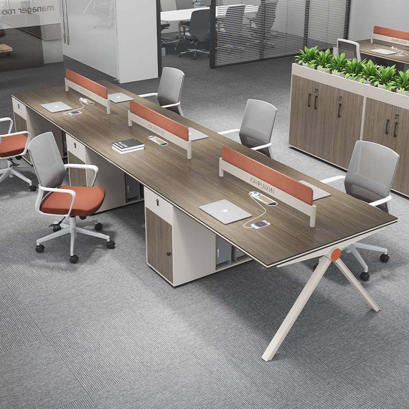 职员办公桌椅组合屏风办公桌六人位简约员工位卡座4/6人位办公桌,电子元器件市场,其它元器件,淘宝优惠券,粉丝福利购,淘宝优惠卷