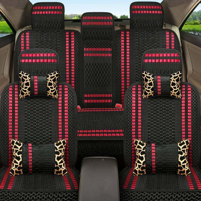 四丝季通用坐垫套汽车座椅套全垫包NHI围坐五座季小轿车SUV夏冰座,标准件/零部件/工业耗材,车间地垫,淘宝优惠券,粉丝福利购,淘宝优惠卷