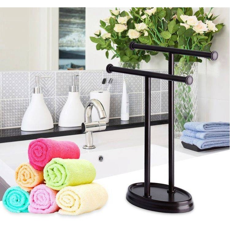 五星酒店立式304不锈钢落地厨房台面双层毛巾架卫生间免打孔浴室,电子元器件市场,其它元器件,淘宝优惠券,粉丝福利购,淘宝优惠卷