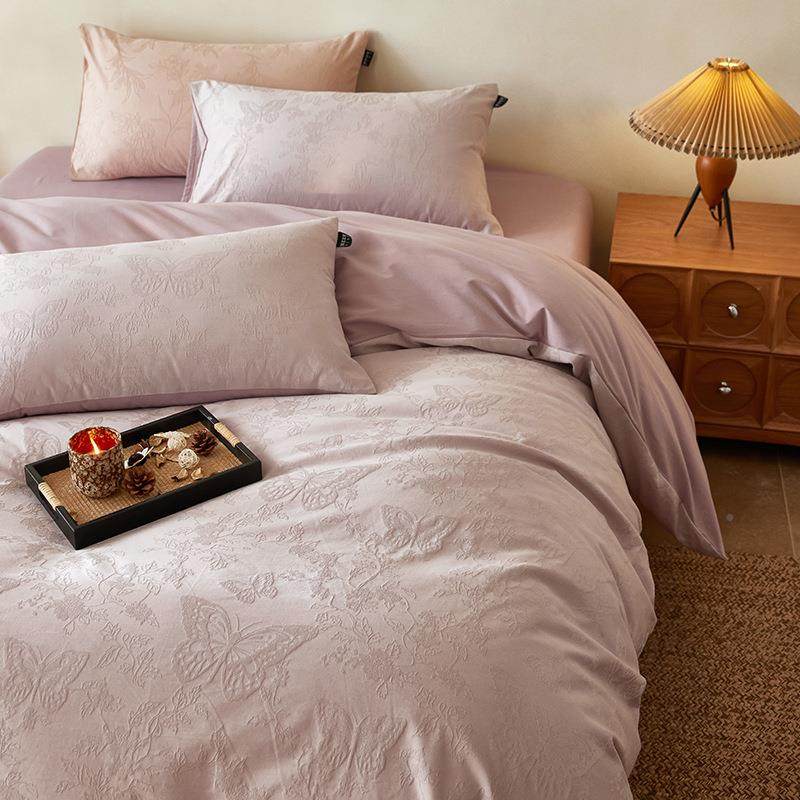 中全式纯复古风棉提磨毛四件套秋冬保暖柔FXB20250软棉床上用品花,床上用品,床品套件/四件套/多件套,淘宝优惠券,粉丝福利购,淘宝优惠卷