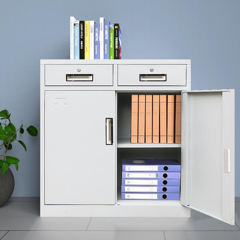 物公室文件柜资料柜工具柜抽屉式带储柜现代简AL-WJGAG约办矮柜锁