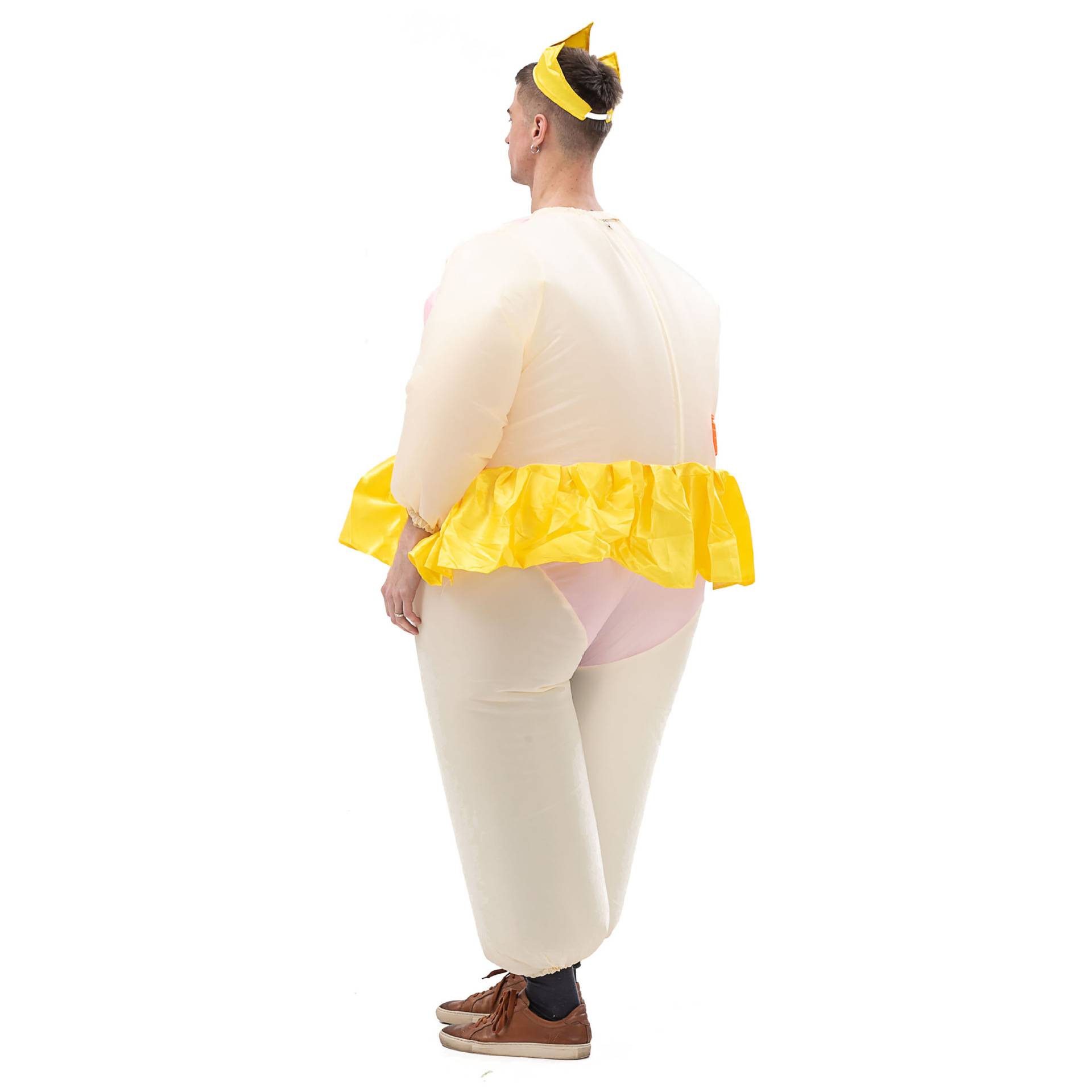 万圣节搞笑演出服装芭蕾草裙舞粉色紫色道具服成人相扑充气衣服