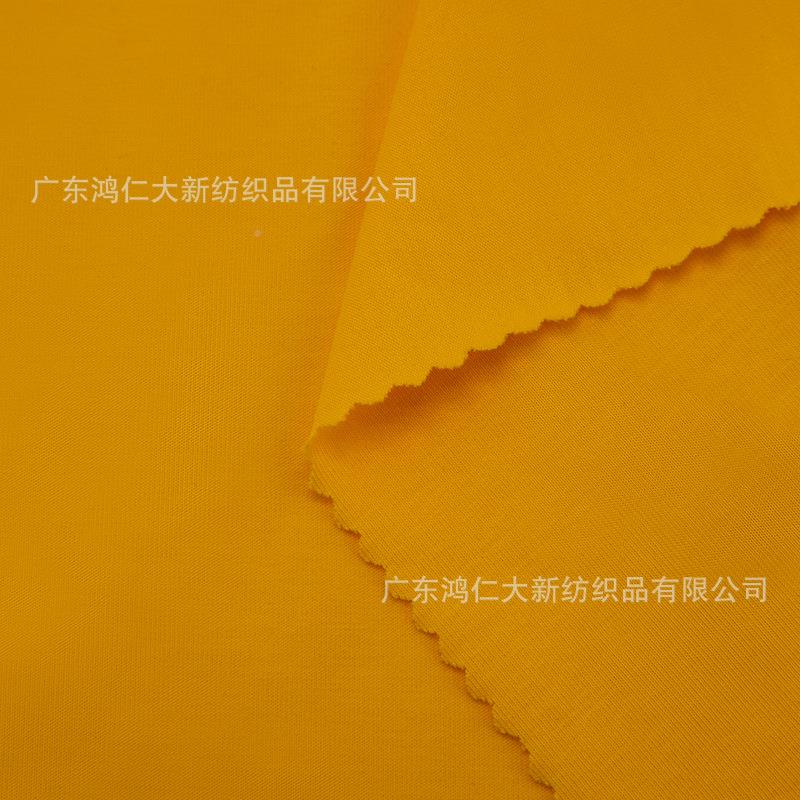 玉丝面料60支丝光面棉蚕面汗料1OWL80g纯棉单丝光棉拉架T恤布