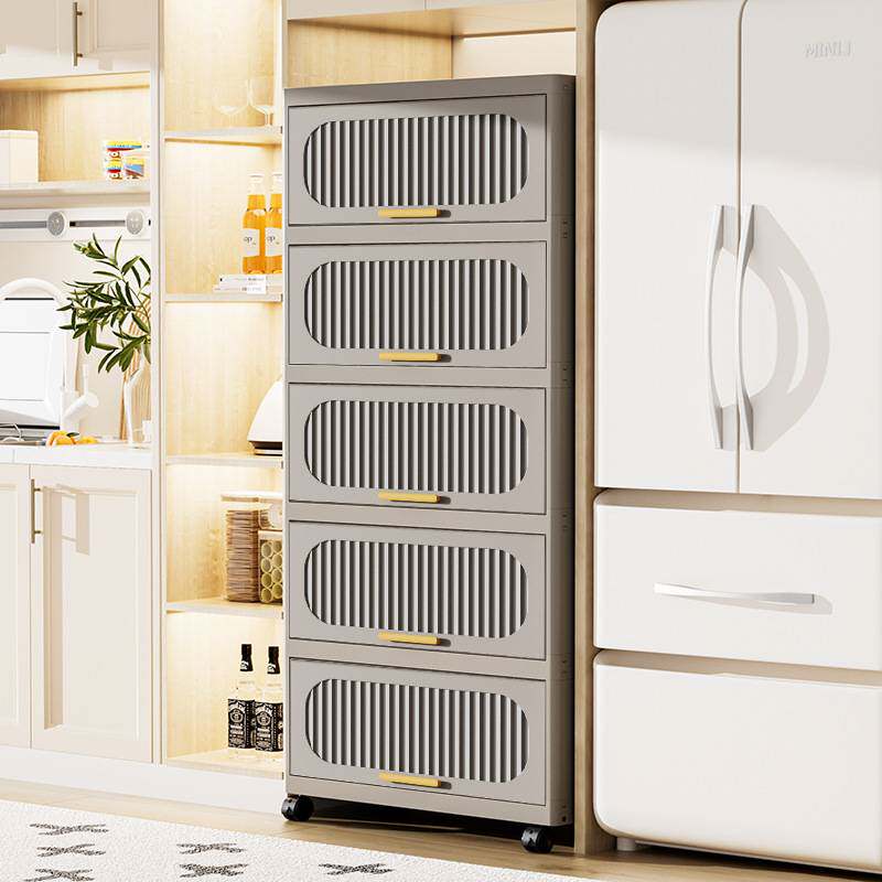 卫生间置物架浴室夹缝柜厨房冰箱窄侧边柜厕所储物柜洗手间收纳柜