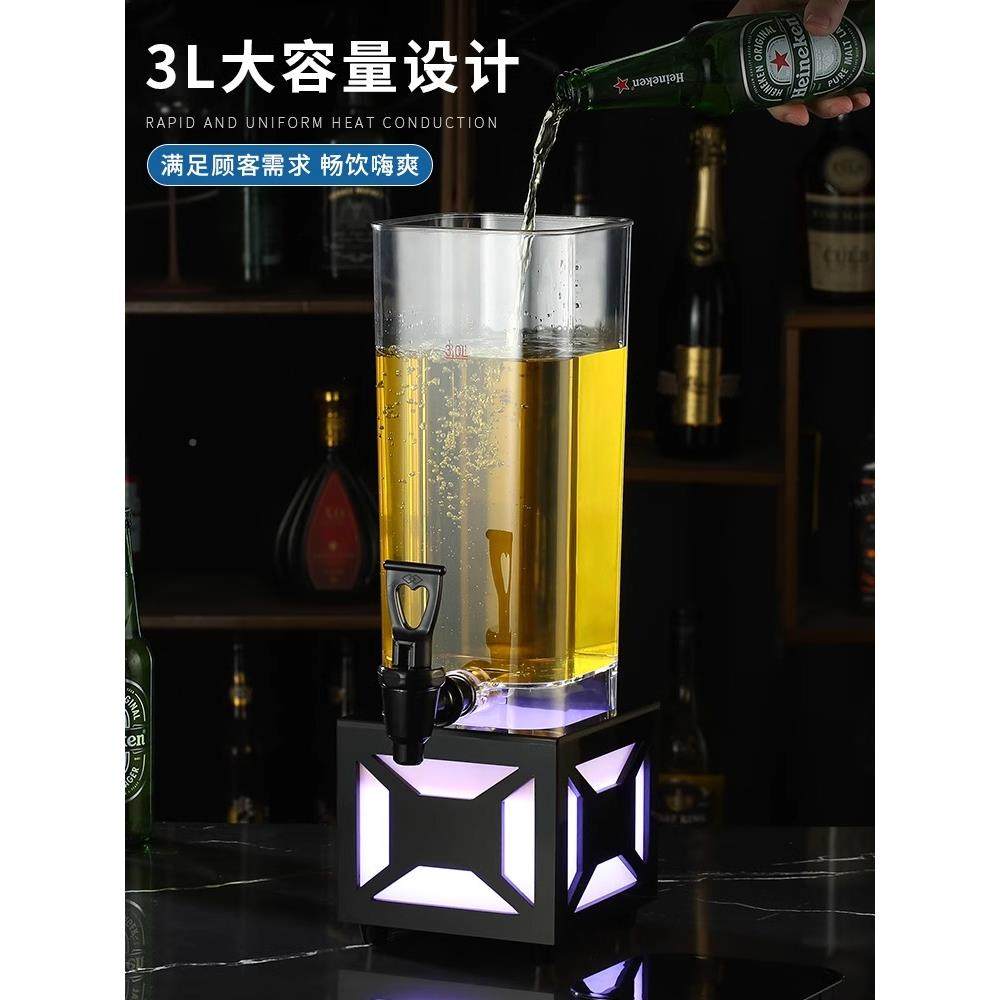 酒炮3L创意发啤酒桶网红鸡尾F767J7M6乐酒汁塔果可桶耐摔光商用幻,餐饮具,酒架,淘宝优惠券,粉丝福利购,淘宝优惠卷