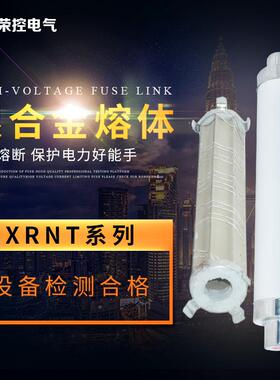 XNT1荣控高压限流熔断器10/12/24/3V/65.3A-200KARZXG变压器用保