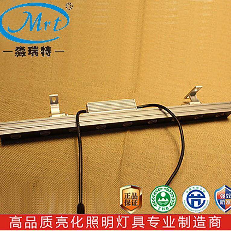 LED大功-WW01率单色RGB广牌建筑廓墙投告射线条轮面轮廓洗墙灯24W