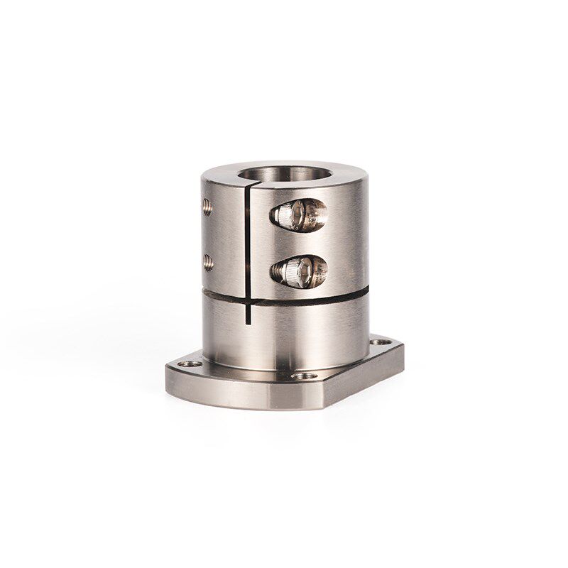 钢制镀镍开口型法兰导向轴支座光轴固定座STHWRL/STHWCL/STHWSL