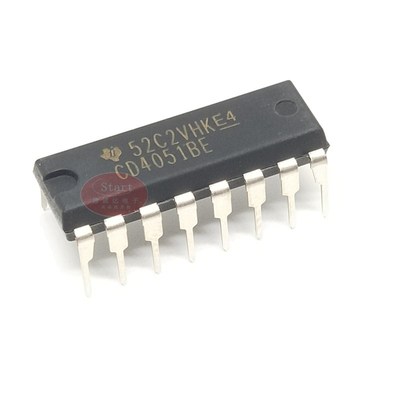 直插 进口 CD4051BE DIP-16 全新原装正品 接口 模拟开关 CD4051